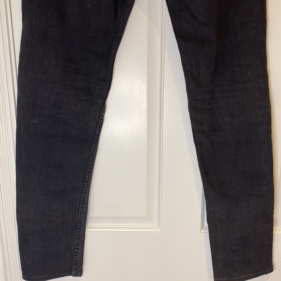 Acne Studios Ace Used Cash - Black Denim Jeans - Sz 32 x 32 - Picture 4 of 6